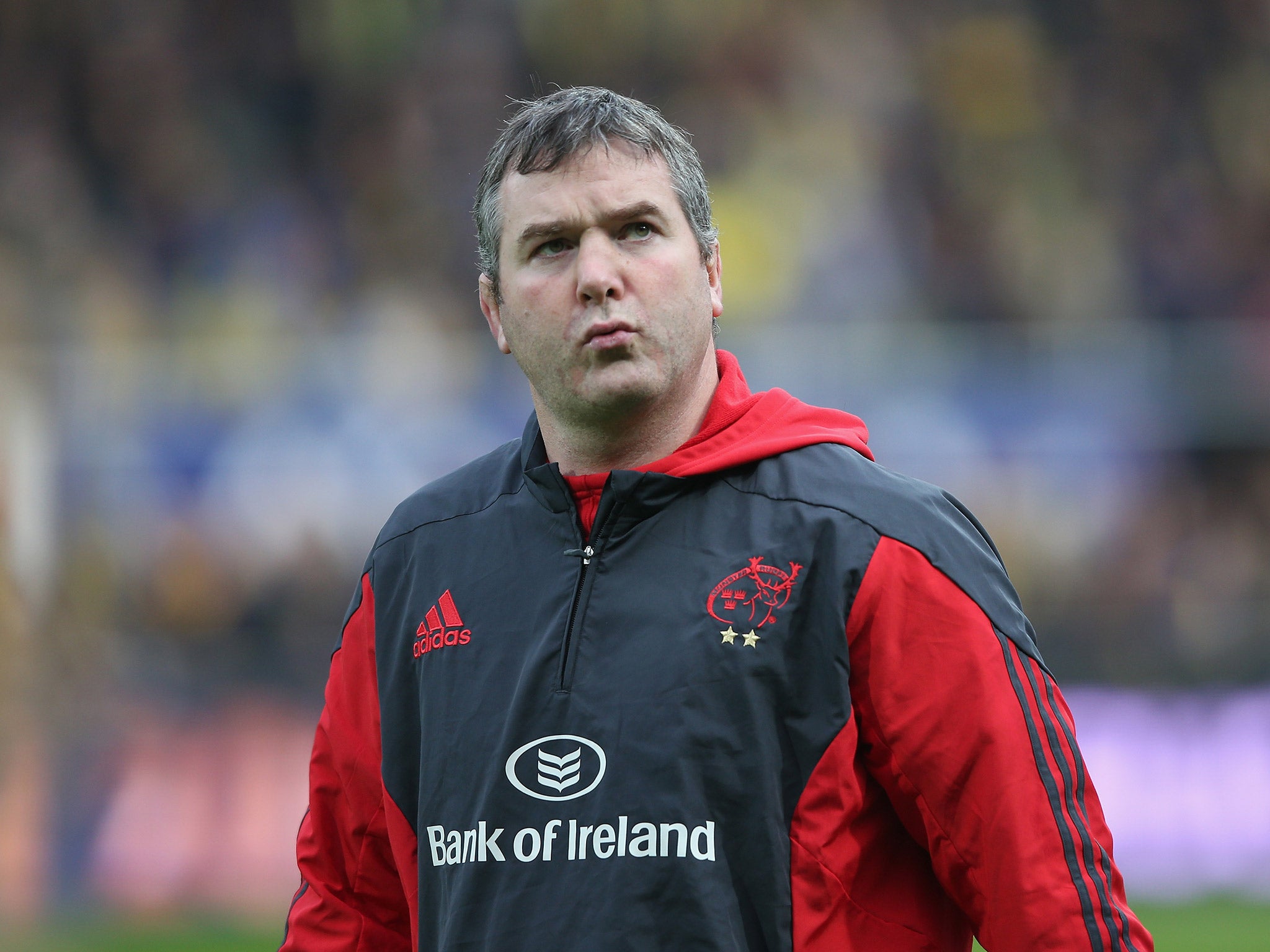 Munster Rugby head coach Anthony Foley was found dead at the team's hotel in Paris on Sunday