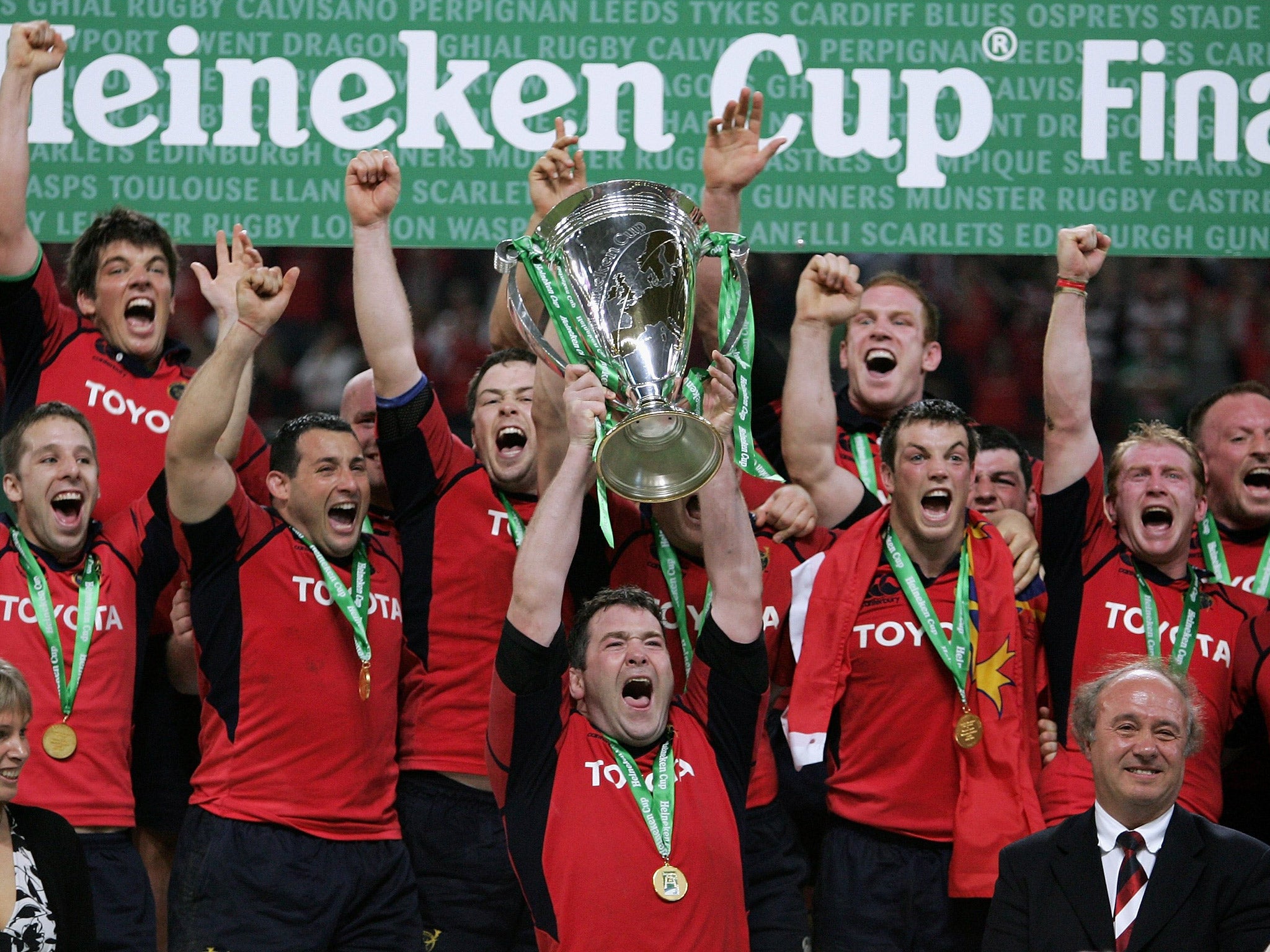 Foley guided Munster to Heineken Cup victory in 2006