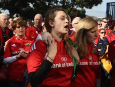 Read more

Watch Munster fans pay an emotional tribute to late coach Foley