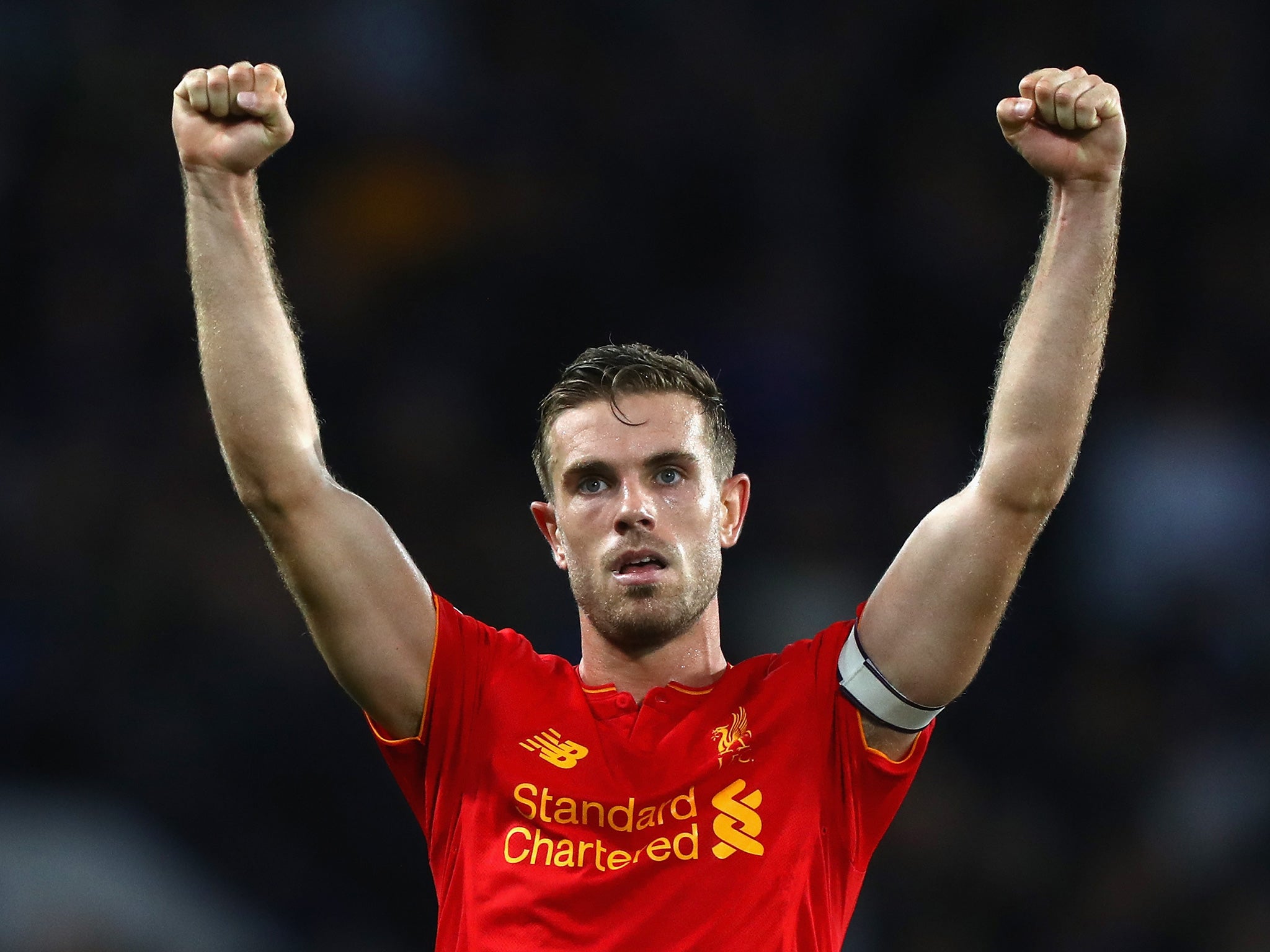 Henderson has captained Liverpool during their impressive start to the season