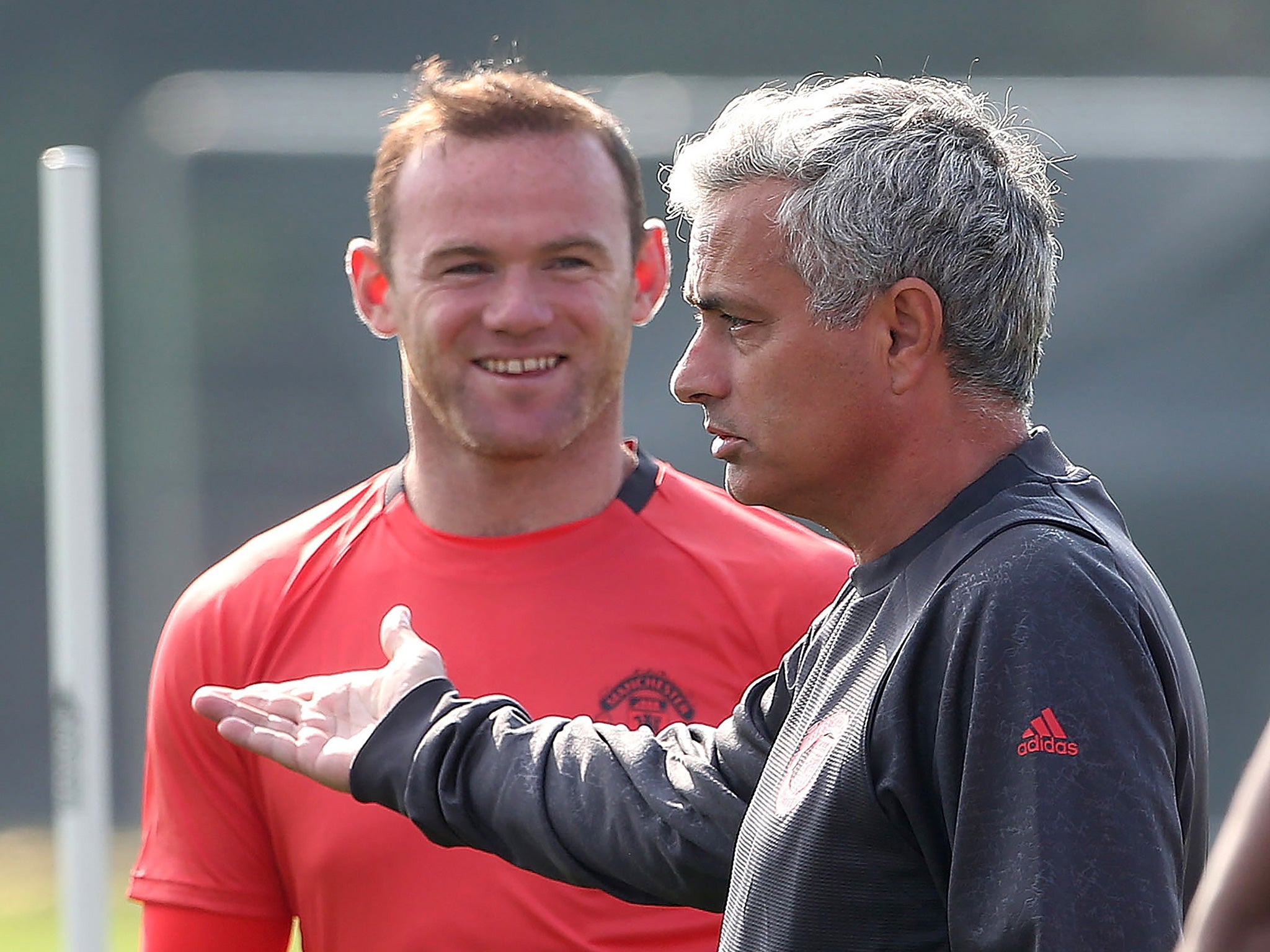Rooney has been dropped from United's starting line-up by Mourinho