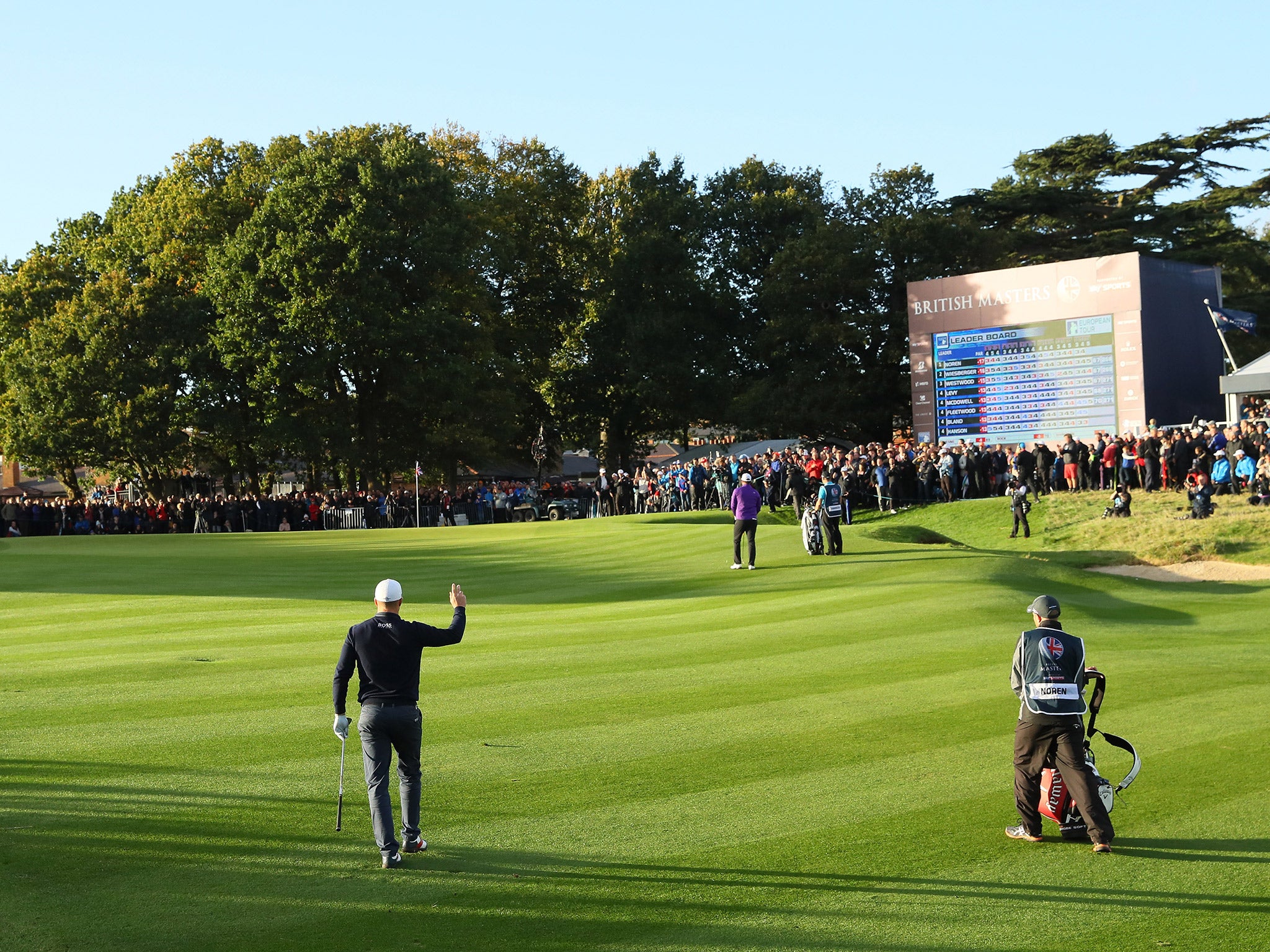 Noren took a three-shot lead into the final day at The Grove