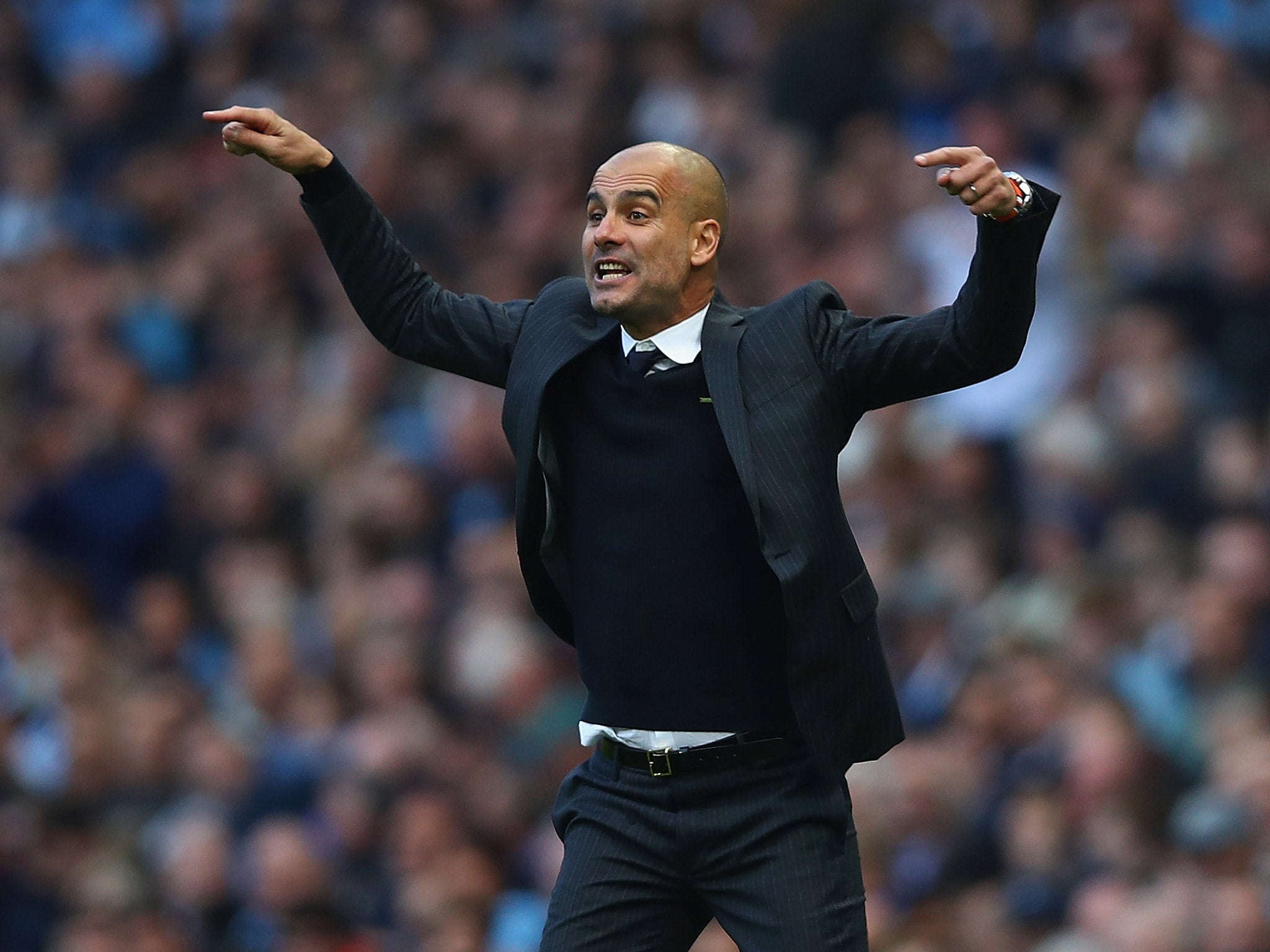 Pep Guardiola has seen his Manchester City side go three matches without a victory