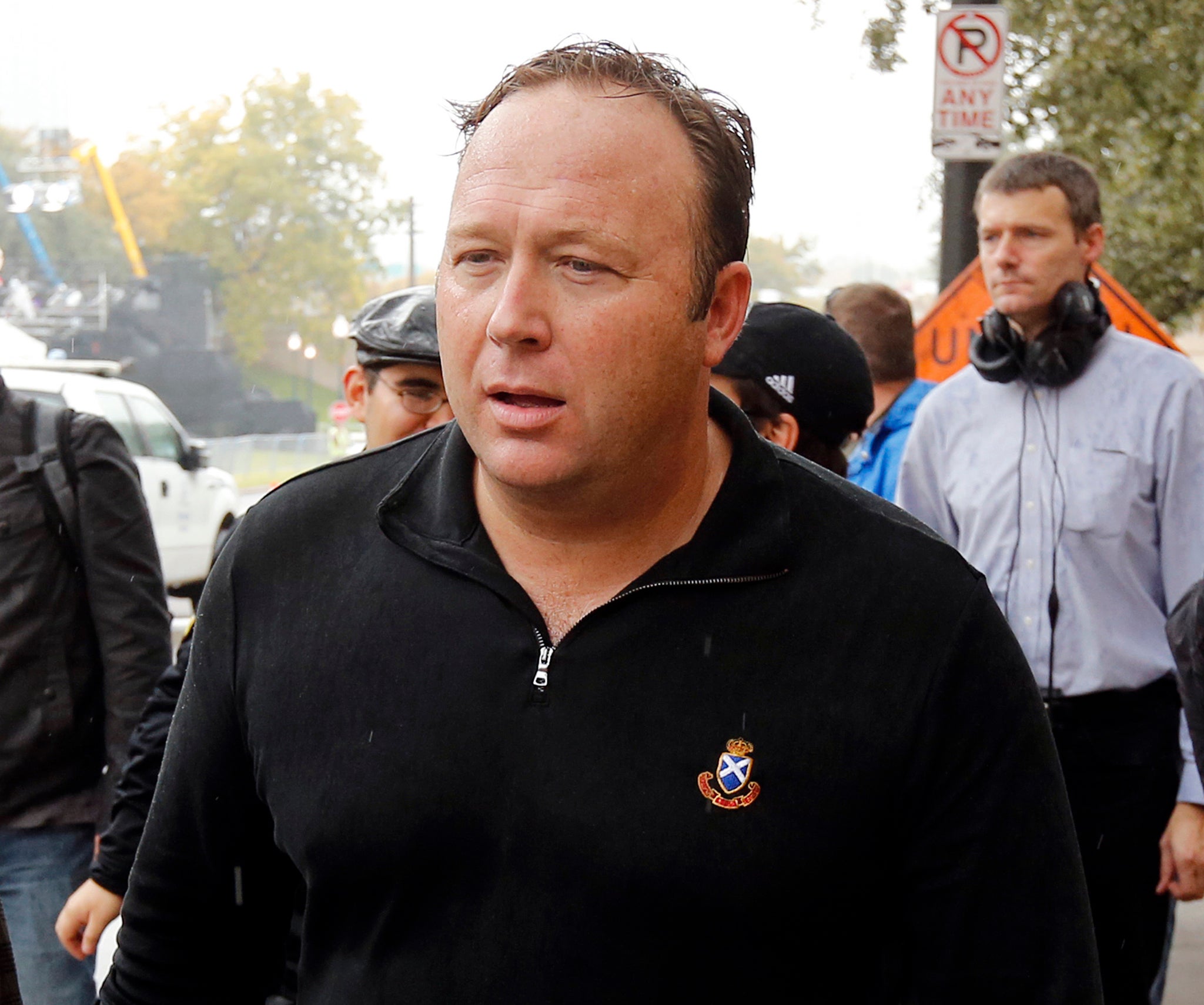 Alex Jones's wife said he was 'not stable' 