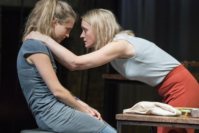 Yolanda Kettle (left) and Anne-Marie Duff excel as a time-travelling daughter and mother