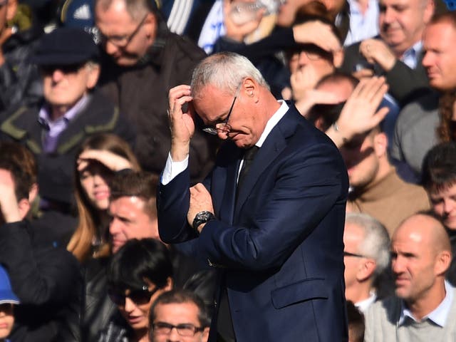 Claudio Ranieri is under pressure to turn around Leicester's form despite winning the Premier League last season