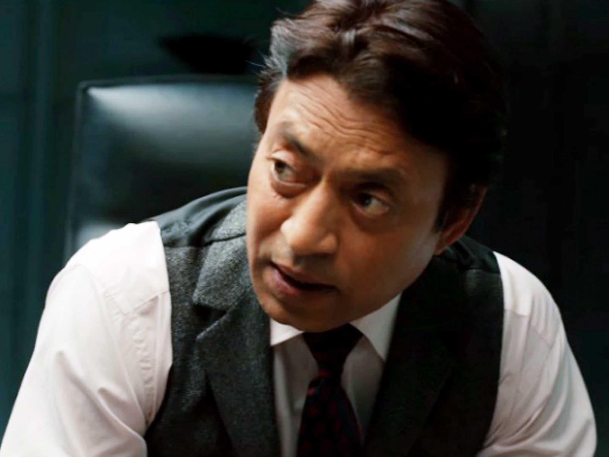 Actor Irrfan Khan in a still from film 'Inferno'