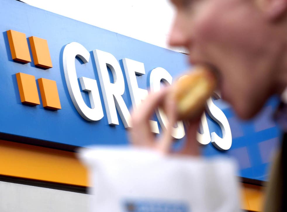 Greggs: In trouble for putting a sausage roll in an advent promotion