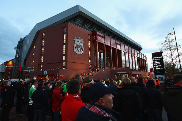 Liverpool's newly-developed main stand earned them an extra £12m