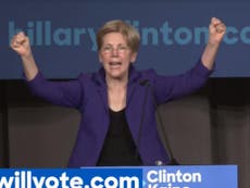Elizabeth Warren says Donald Trump is right that the election is ‘rigged’- but it’s in favour of him