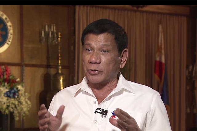 President Duterte told Al Jazeera civilian deaths in his war on drugs are inevitable.