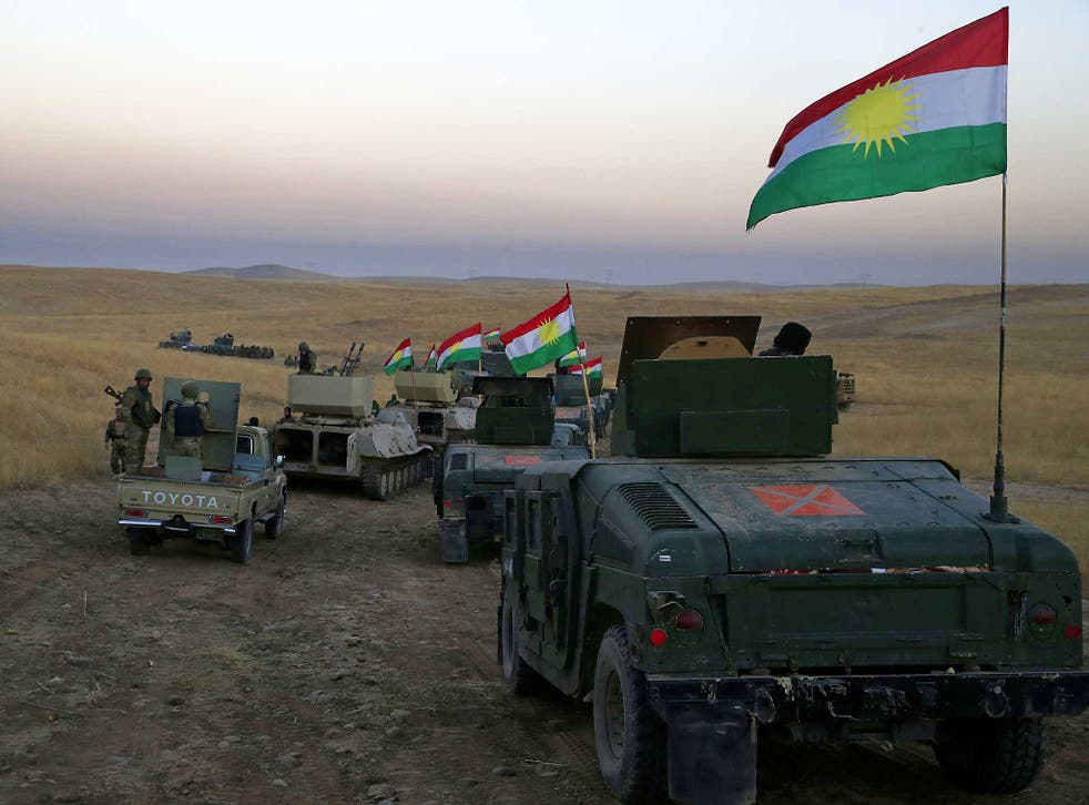 The Iraqi military and Kurdish forces are making their way towards Mosul