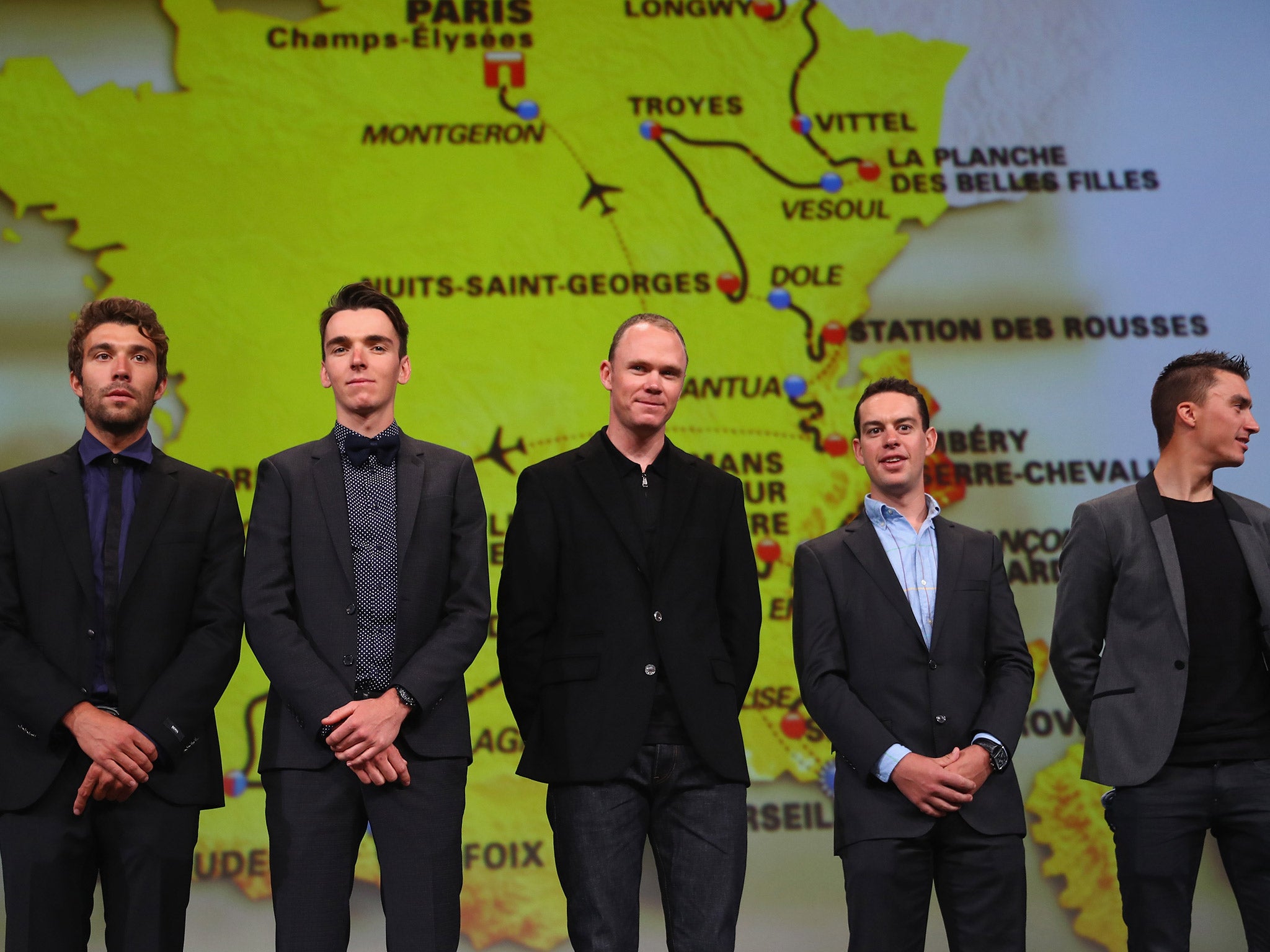 Thibaut Pinot, Romain Bardet, Chris Froome, Richie Porte and Julian Alaphilippe will all look to compete in 2017