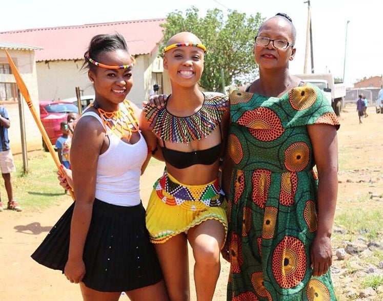 South African Tv Star S Coming Of Age Ceremony Censored By Instagram