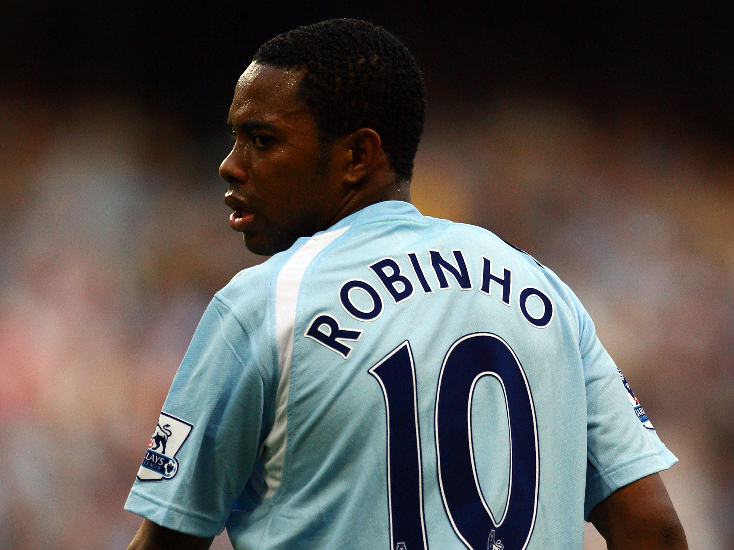 Robinho was frantically signed on deadline day in 2008