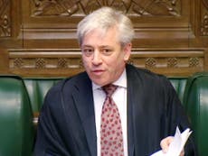 MPs back Bercow's call for Trump to be blocked from Parliament