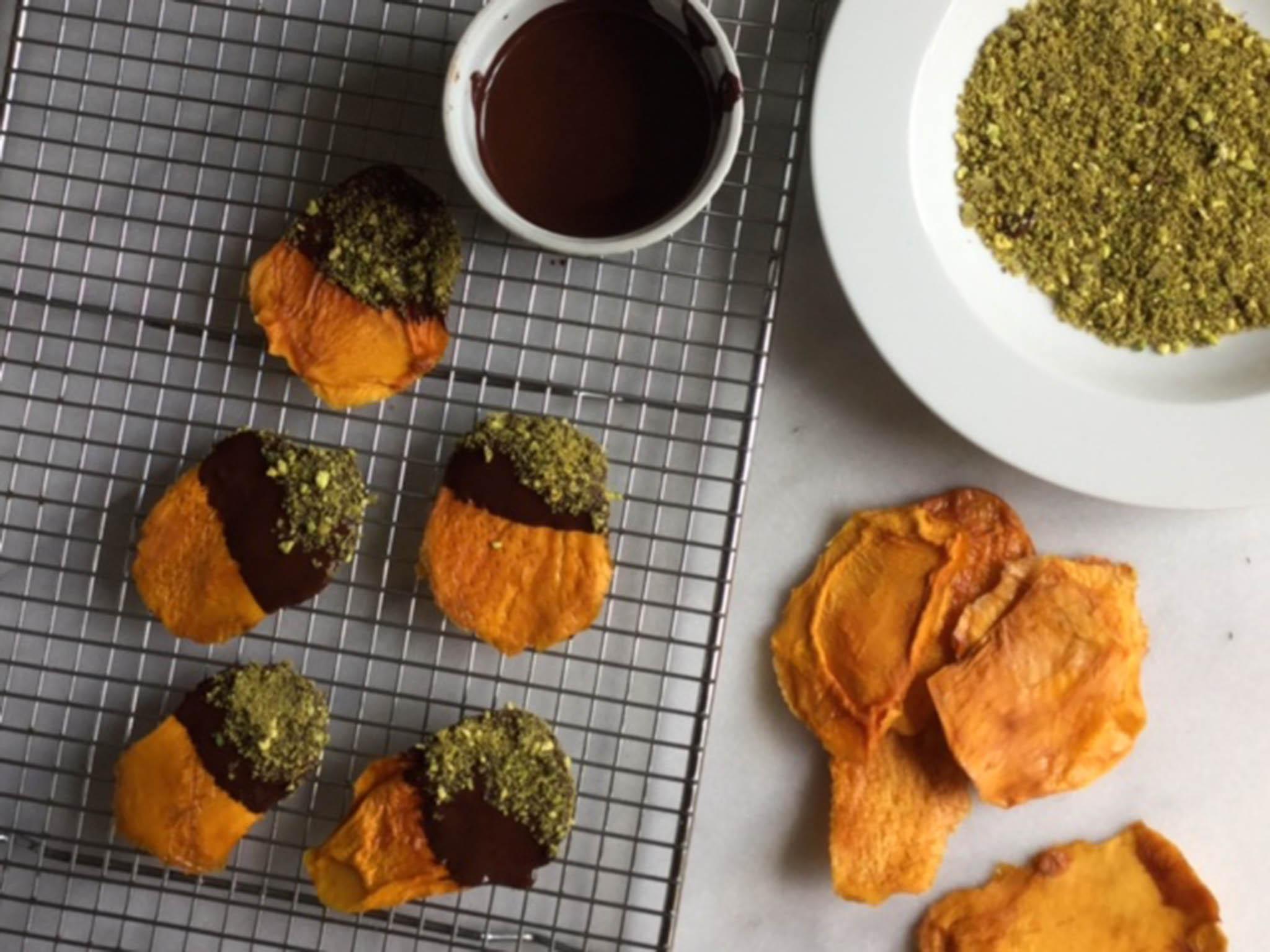 Save the sweets for the trick-or-treaters and delight in your own homemade Hallow’s Eve treats