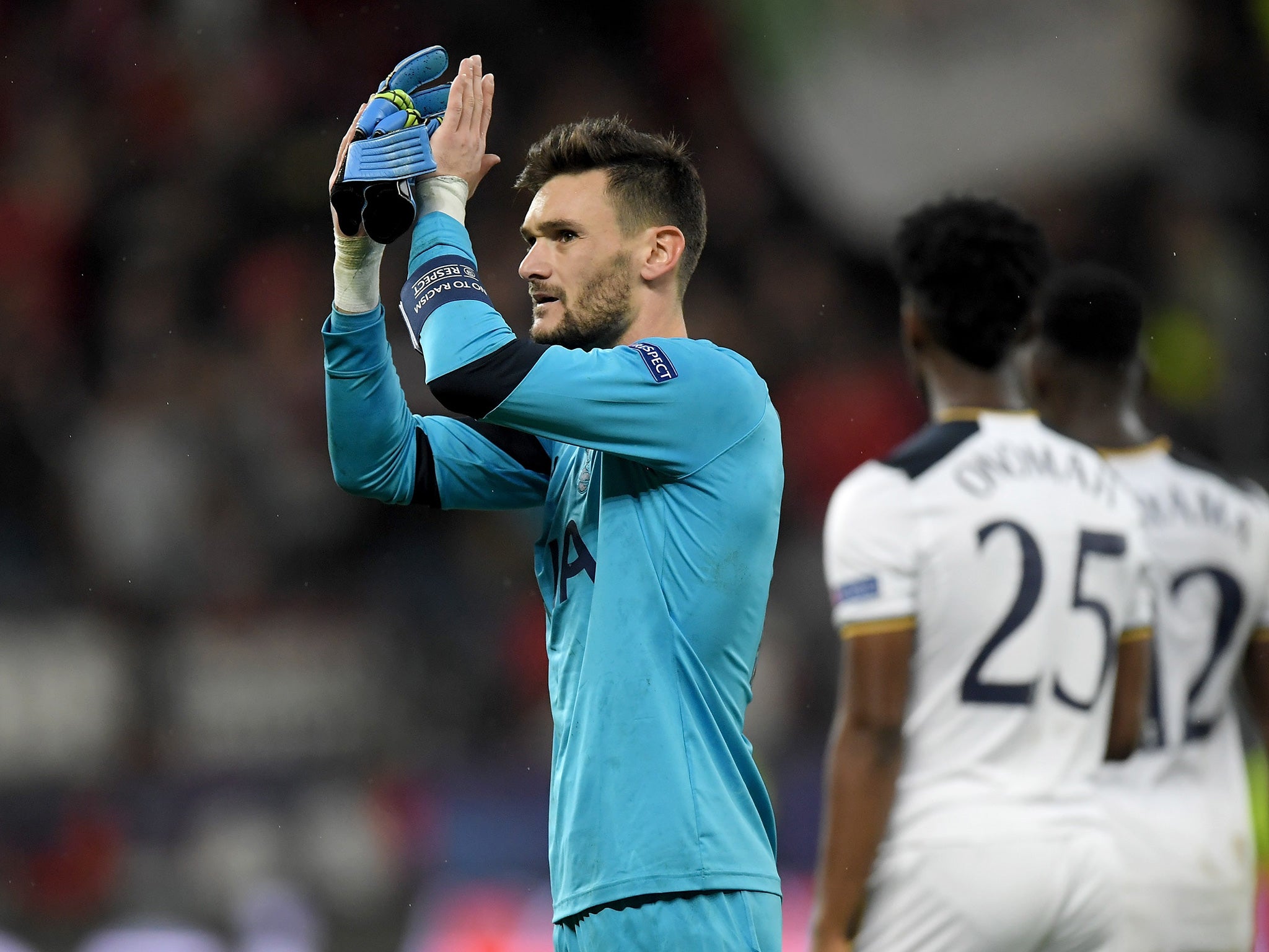 Lloris denied Schmidt's side with several key stops