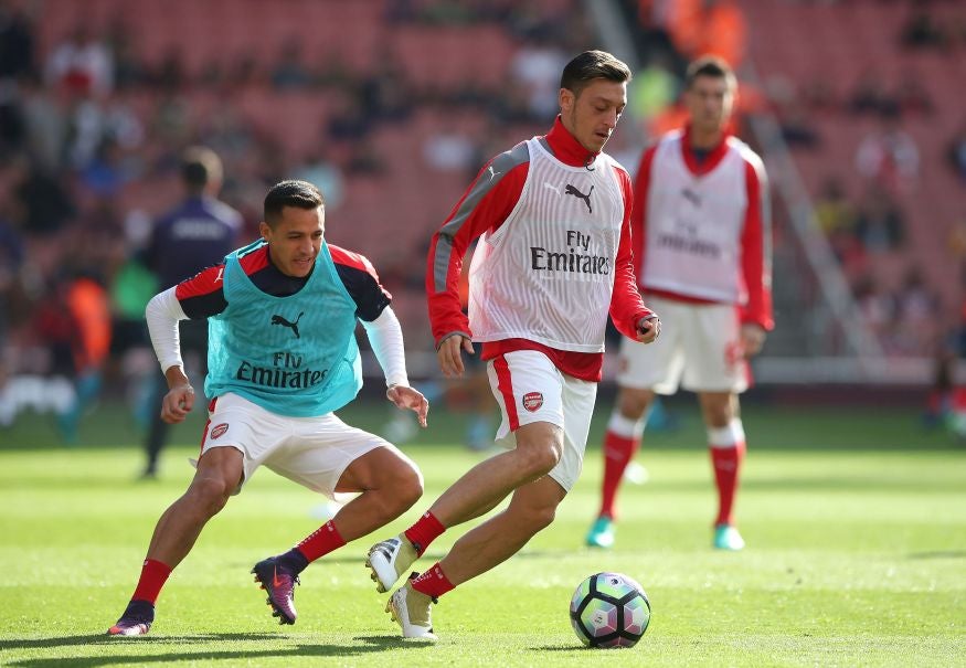 Alexis Sanchez and Mesut Özil are both currently in contract talks with Arsenal