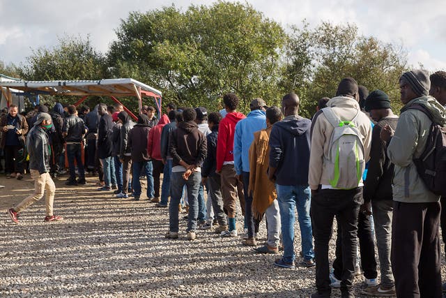 Many thousands of migrants and refugees are waiting in some cases for years in the port city in the hope of being able to cross the English Channel to Britain. French authorities announced that they will shortly evict the camp where currently up to up to 10,000 people live