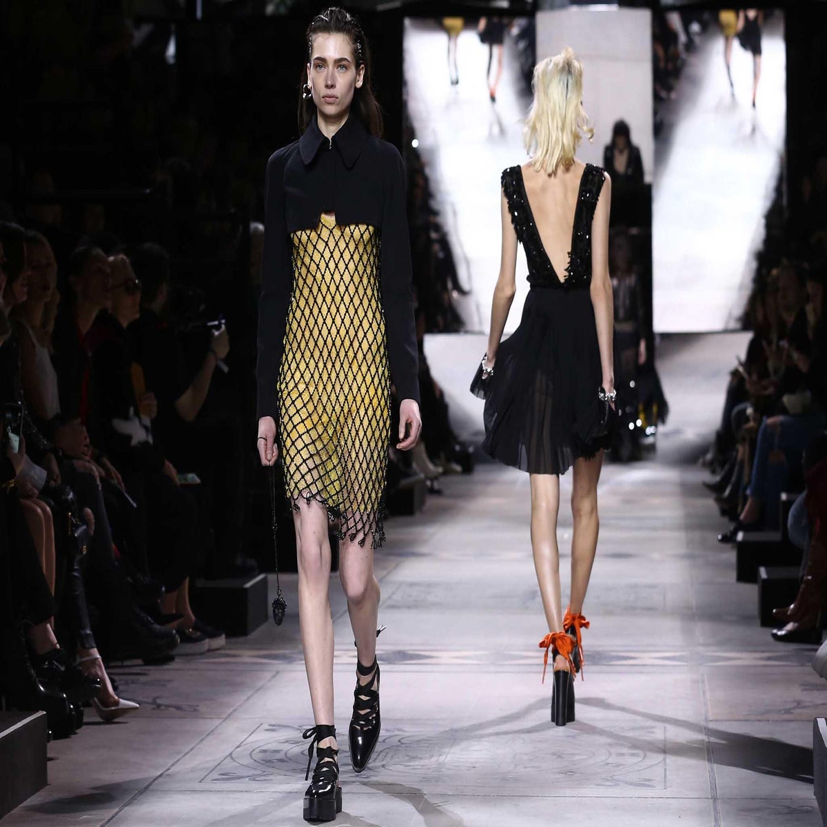 how to dress fashionably for work Censored Fishnet Dress – Vivi'd Boutique & Vivi'd Hair main image 0