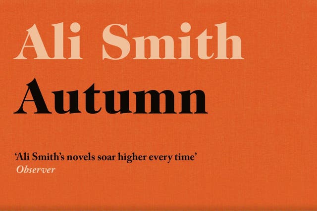Ali Smith's new novel, Autumn, shows that her finger is firmly on the social and political pulse