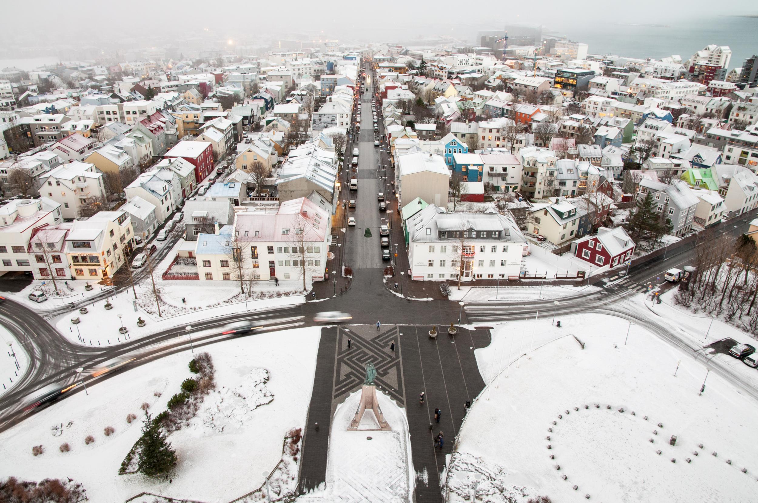 Reykjavik is still abuzz in the cooler months