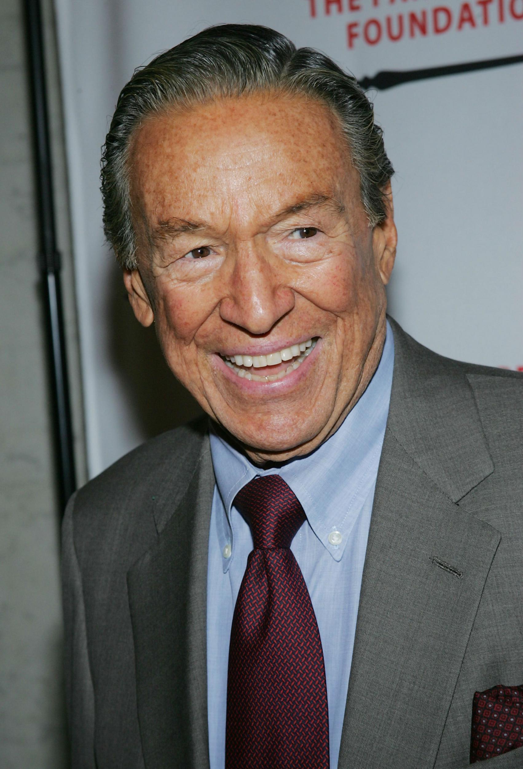 Mike Wallace, who died in 2012 after 60 years with CBS News