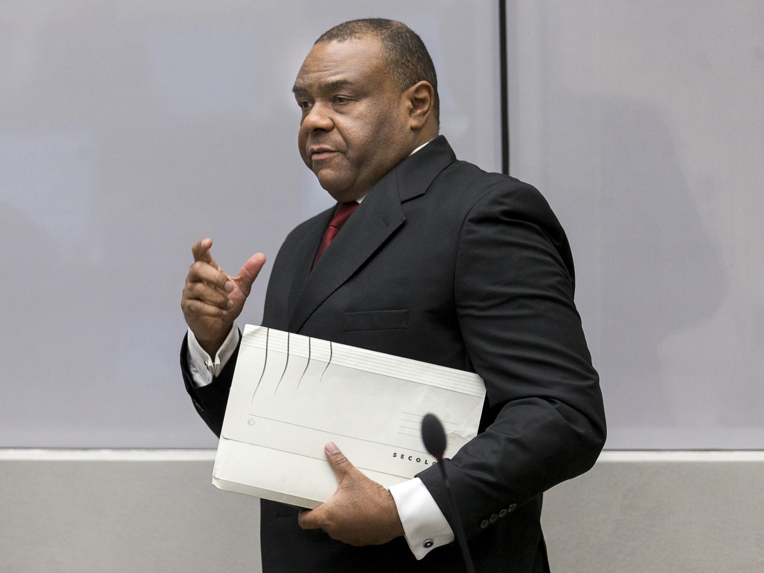 Image result for Former Congolese warlord Bemba seeking millions in damages from ICC