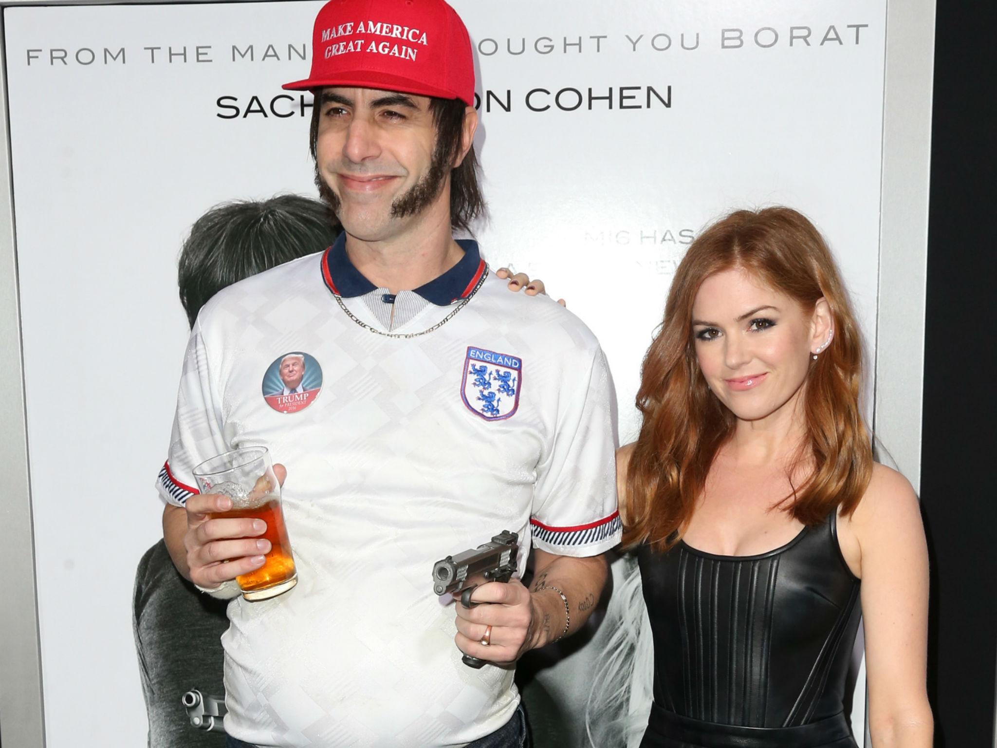 Isla Fisher And Husband Sacha Cohen