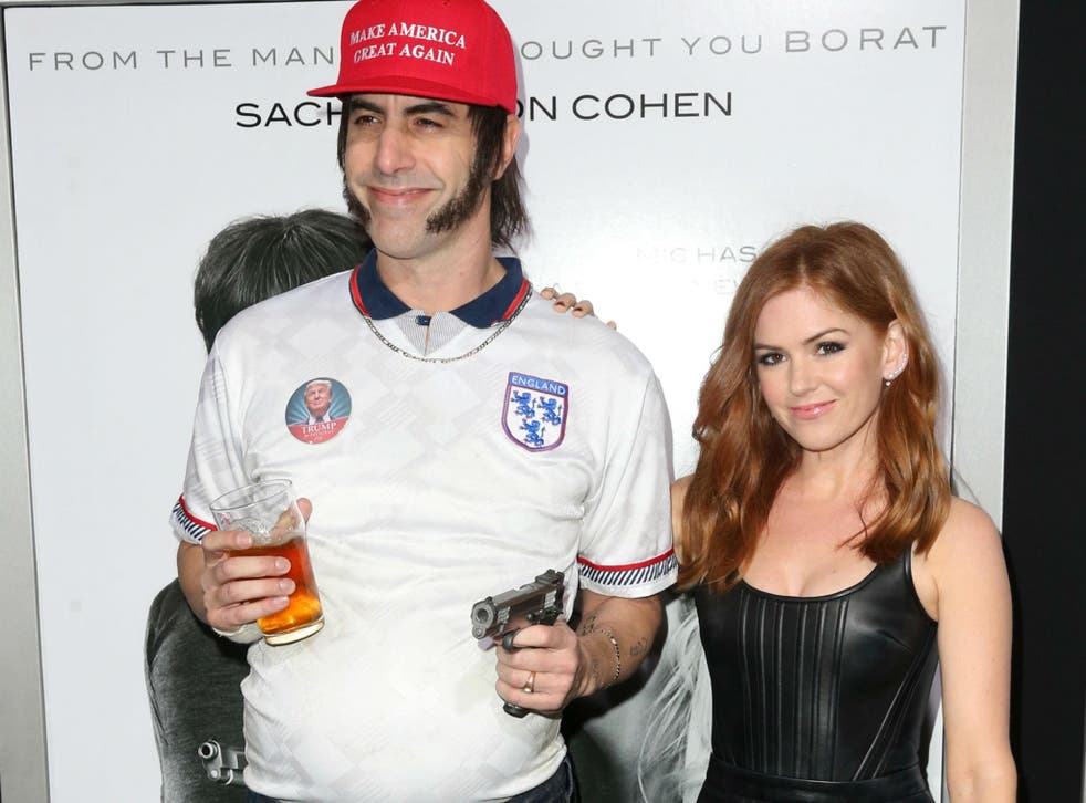 Isla Fisher explains the true cost of being married to Sacha Baron