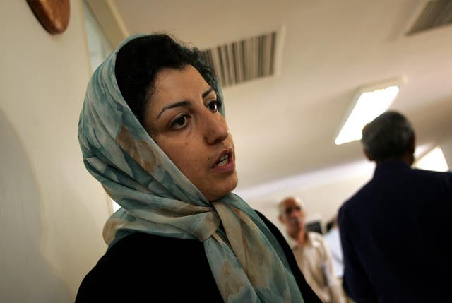 <p>Narges Mohammadi</p>