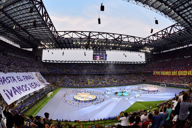 The 2016 Champions League final was held at Milan's San Siro