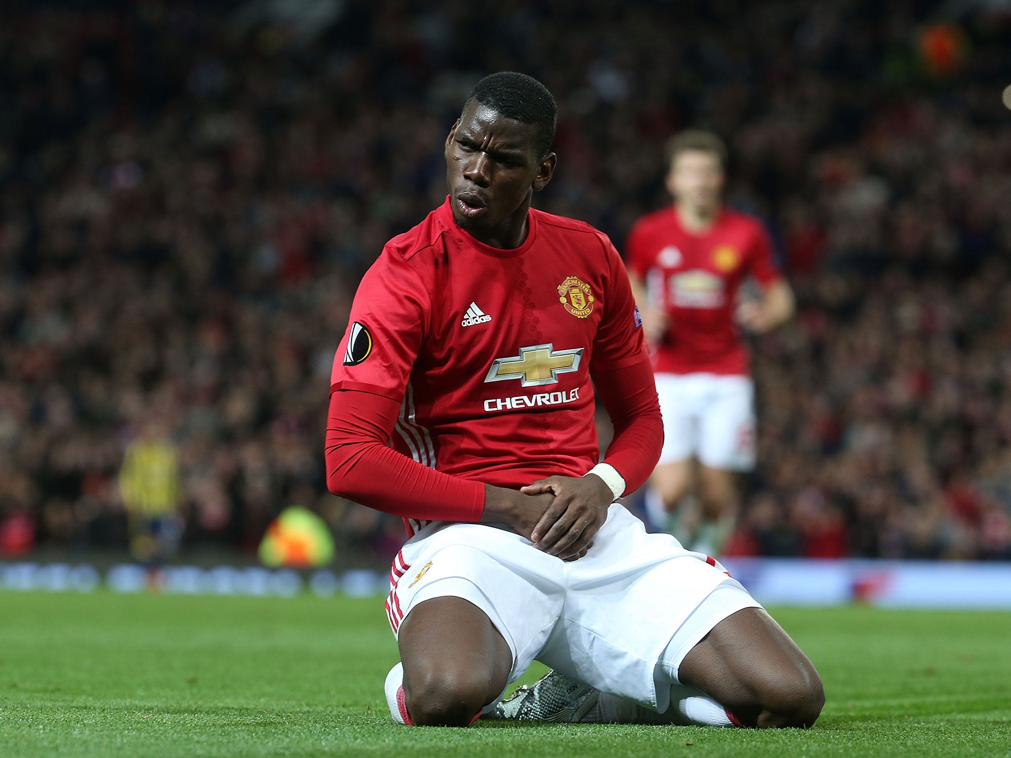 Pogba bagged a brace in United's comfortable win over the Turkish side