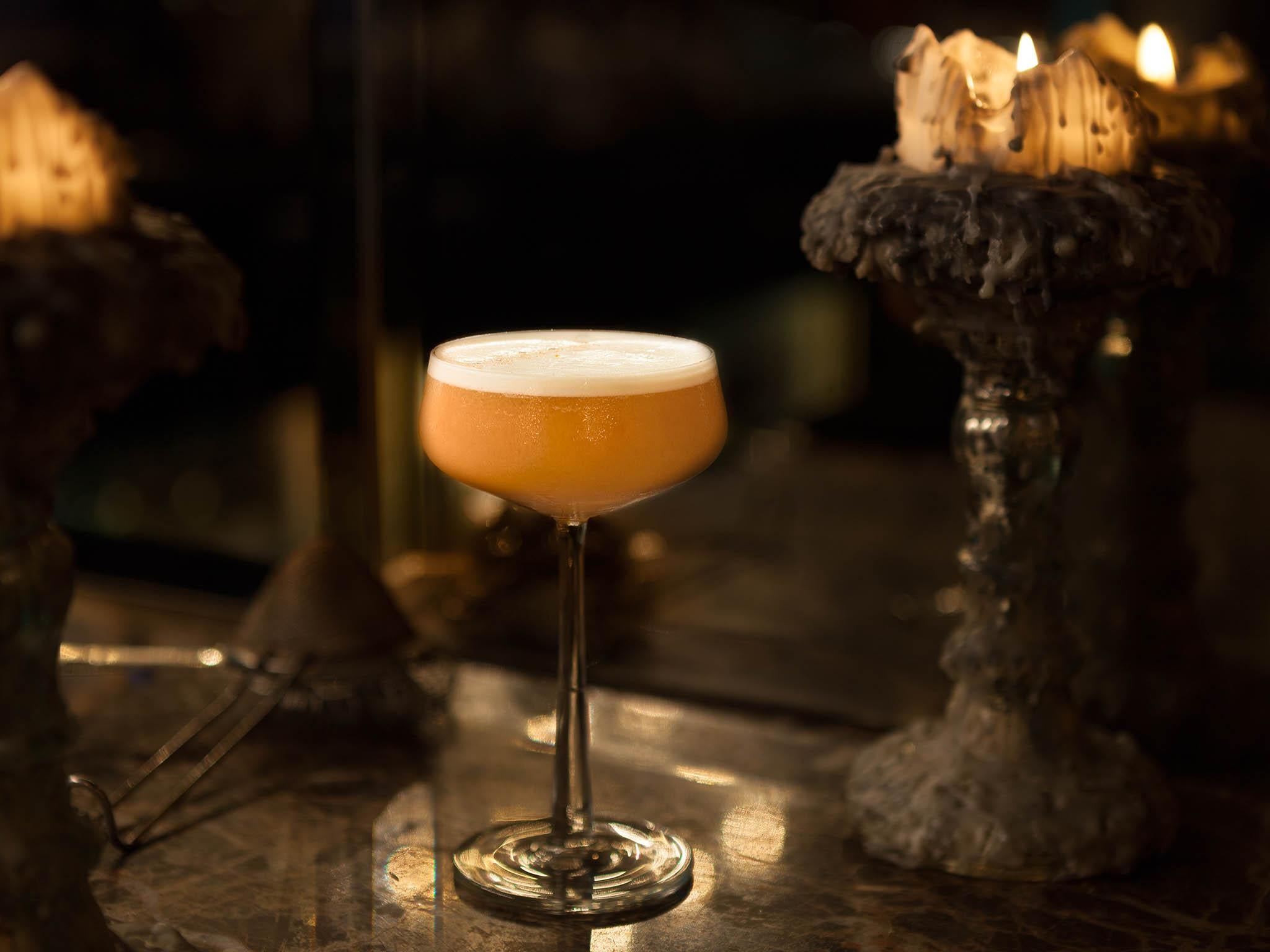 Dirtt Martini’s spiced pumpkin flip is a bargain at just £6