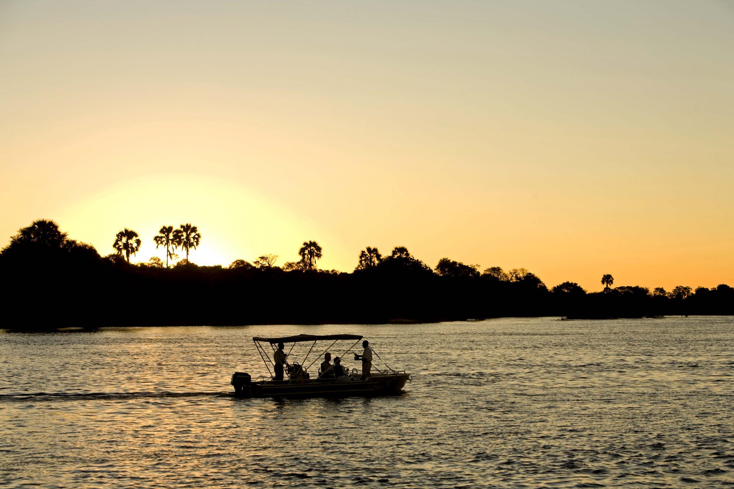 Riverboat trips can be arranged