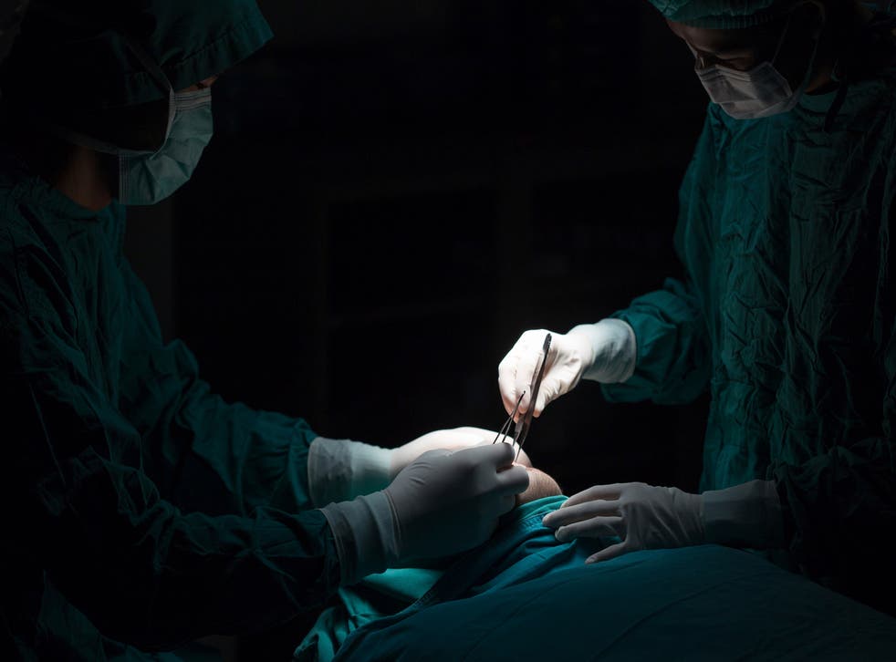 The growth was discovered during a routine surgery to remove the girl's appendix