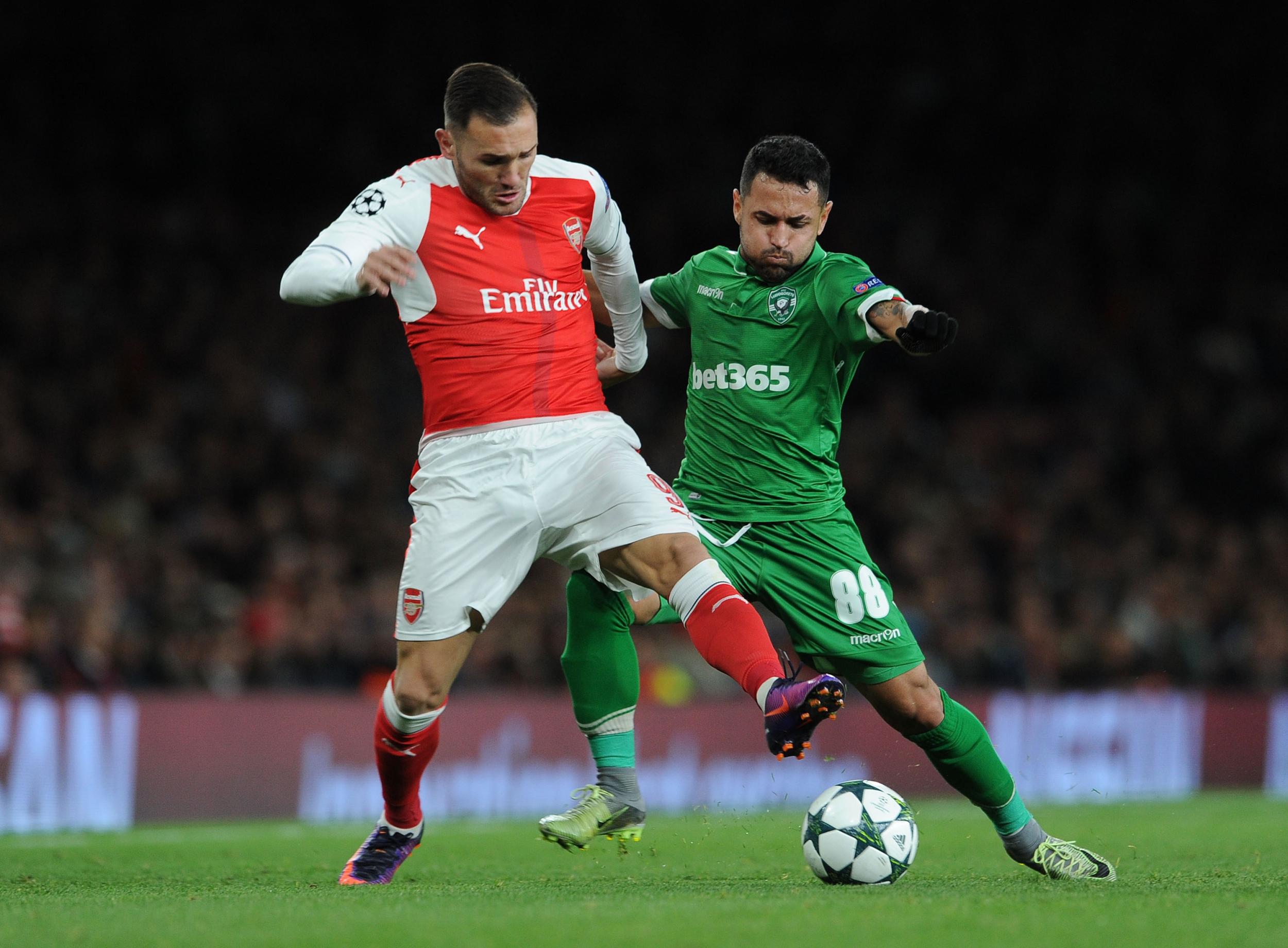 Lucas Perez could start against Reading
