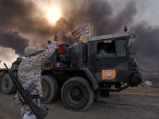 Iraqi forces three miles outside Mosul after dawn offensive on Isis