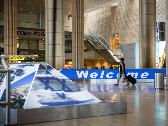 All visitors arriving at Ben Gurion Airport in Tel Aviv are questioned and may be detained if concerns are raised
