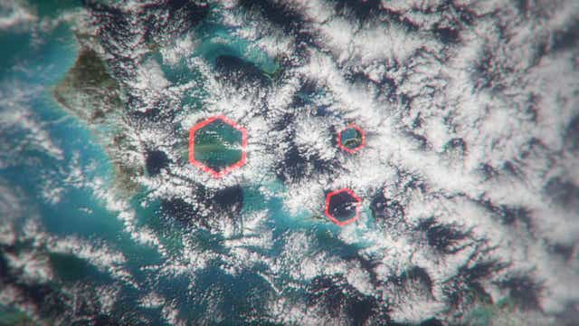The Bermuda Triangle refers to an area in the north-west Atlantic ocean around The Bahamas