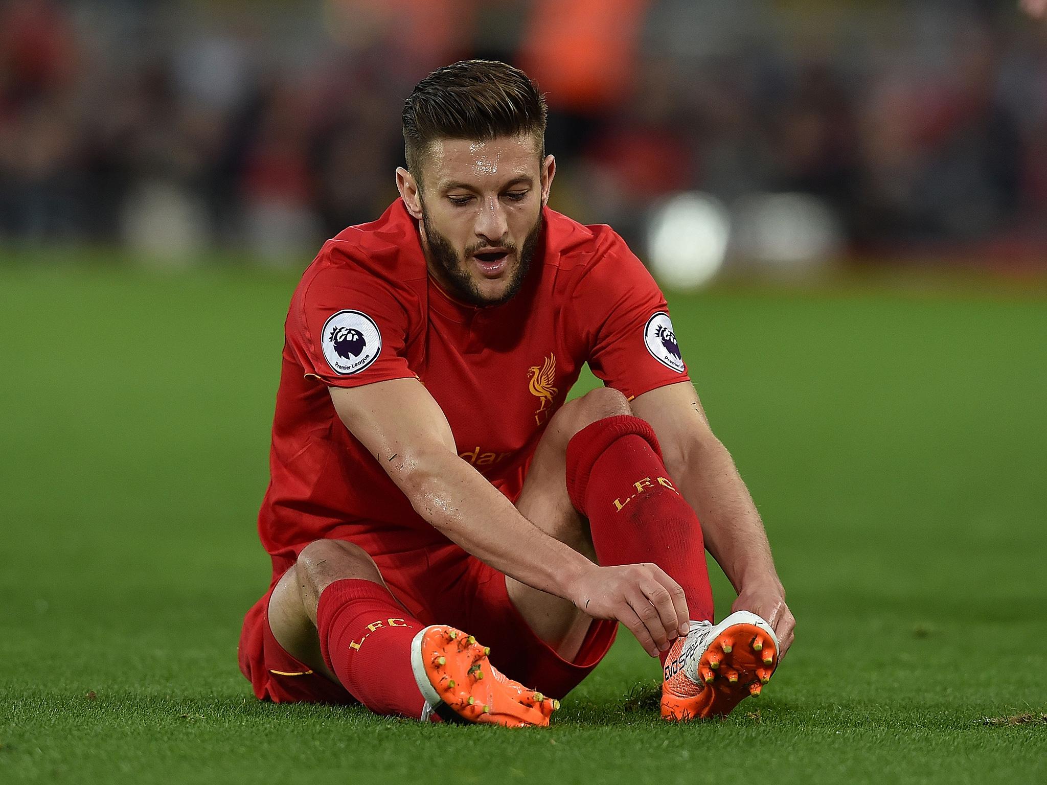 Adam Lallana is back in training for Liverpool