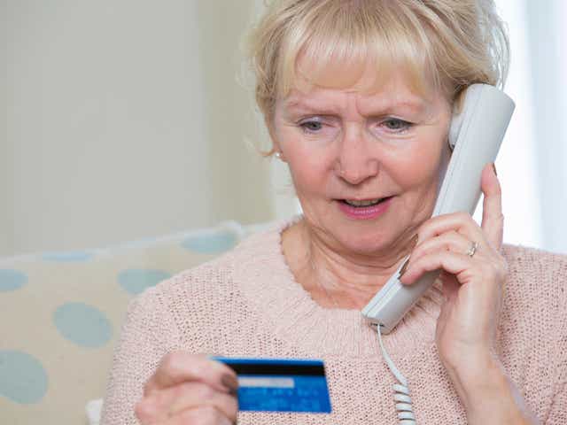 Nuisance calls can be distressing for elderly people