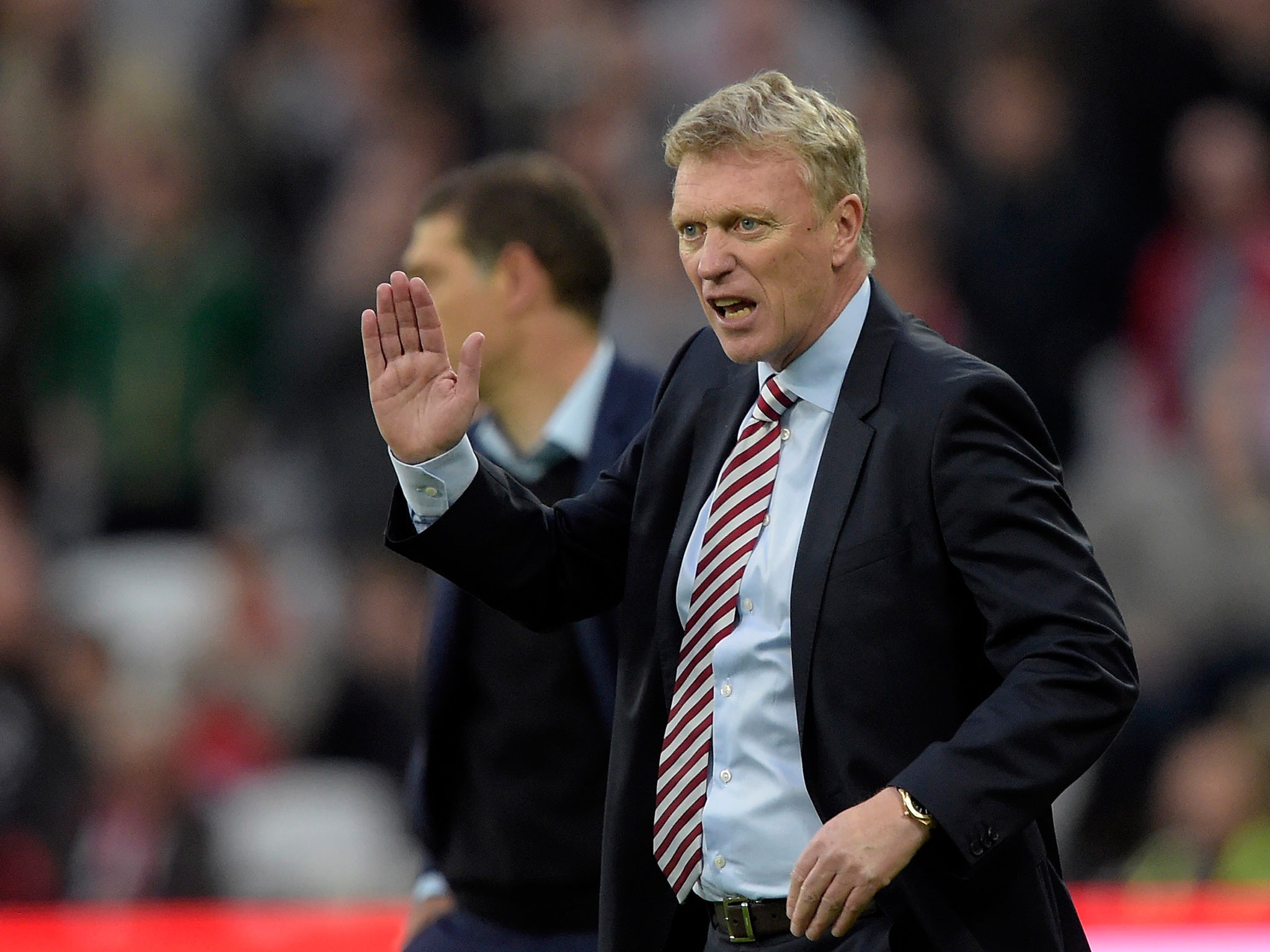 &#13;
Moyes has seen his side fail to win all nine league games this season &#13;