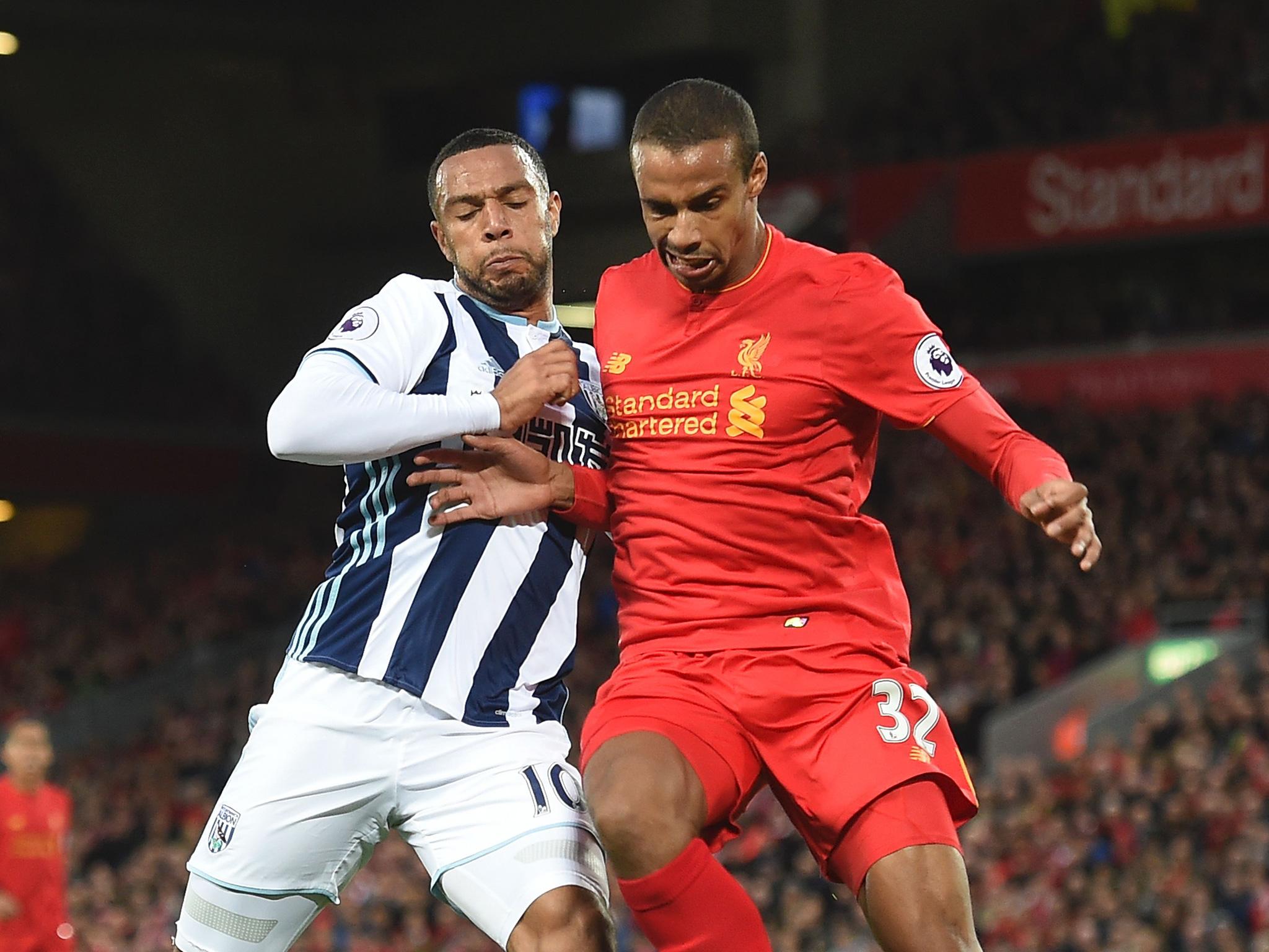 Joel Matip is currently out indefinitely because of a row over eligibility