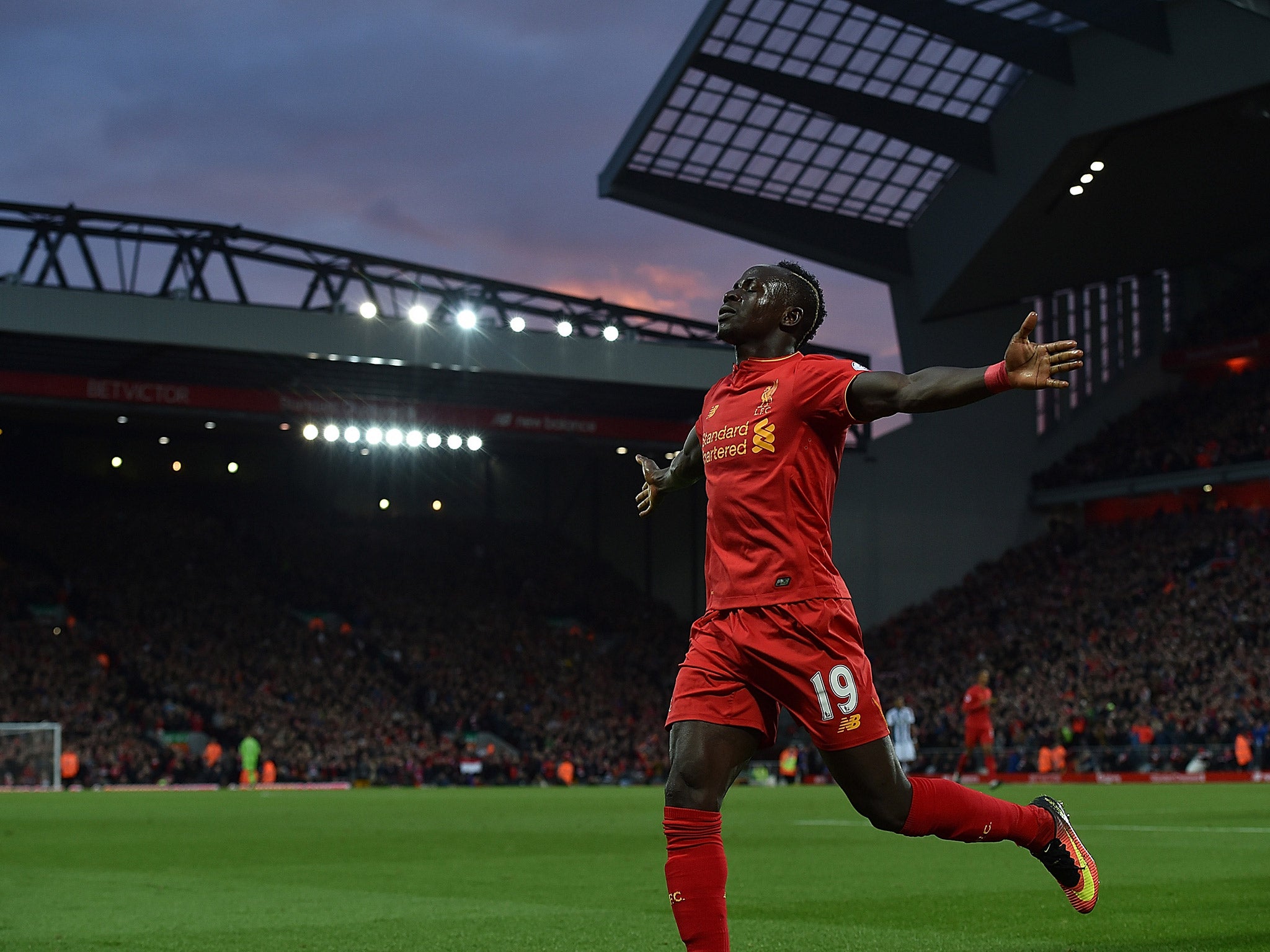 Sadio Mane got Liverpool off to the perfect start as he put them ahead in the first half