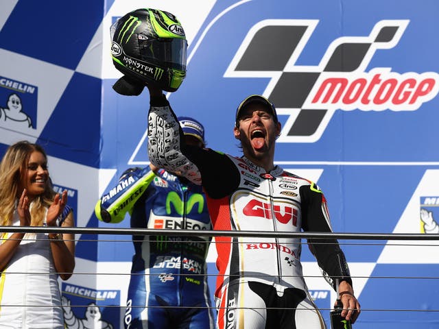 Cal Crutchlow became the first Briton to win the Australian GP