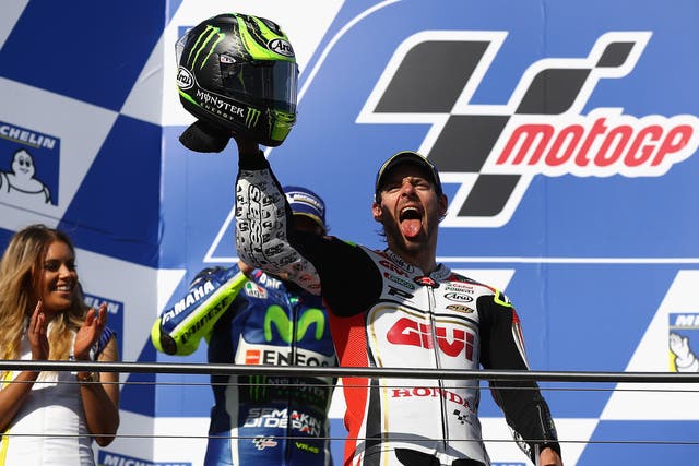 Cal Crutchlow became the first Briton to win the Australian GP