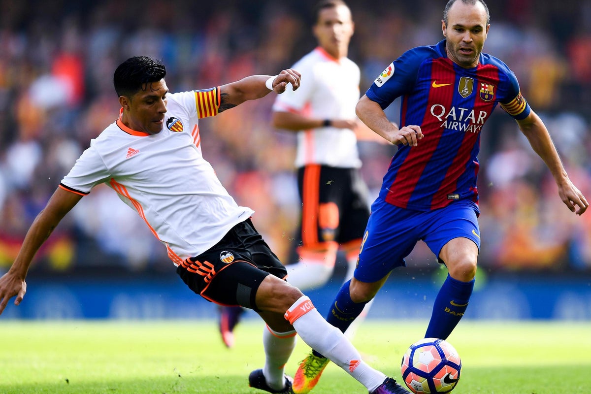 Barcelona captain Andres Iniesta to miss Manchester City trip after ...