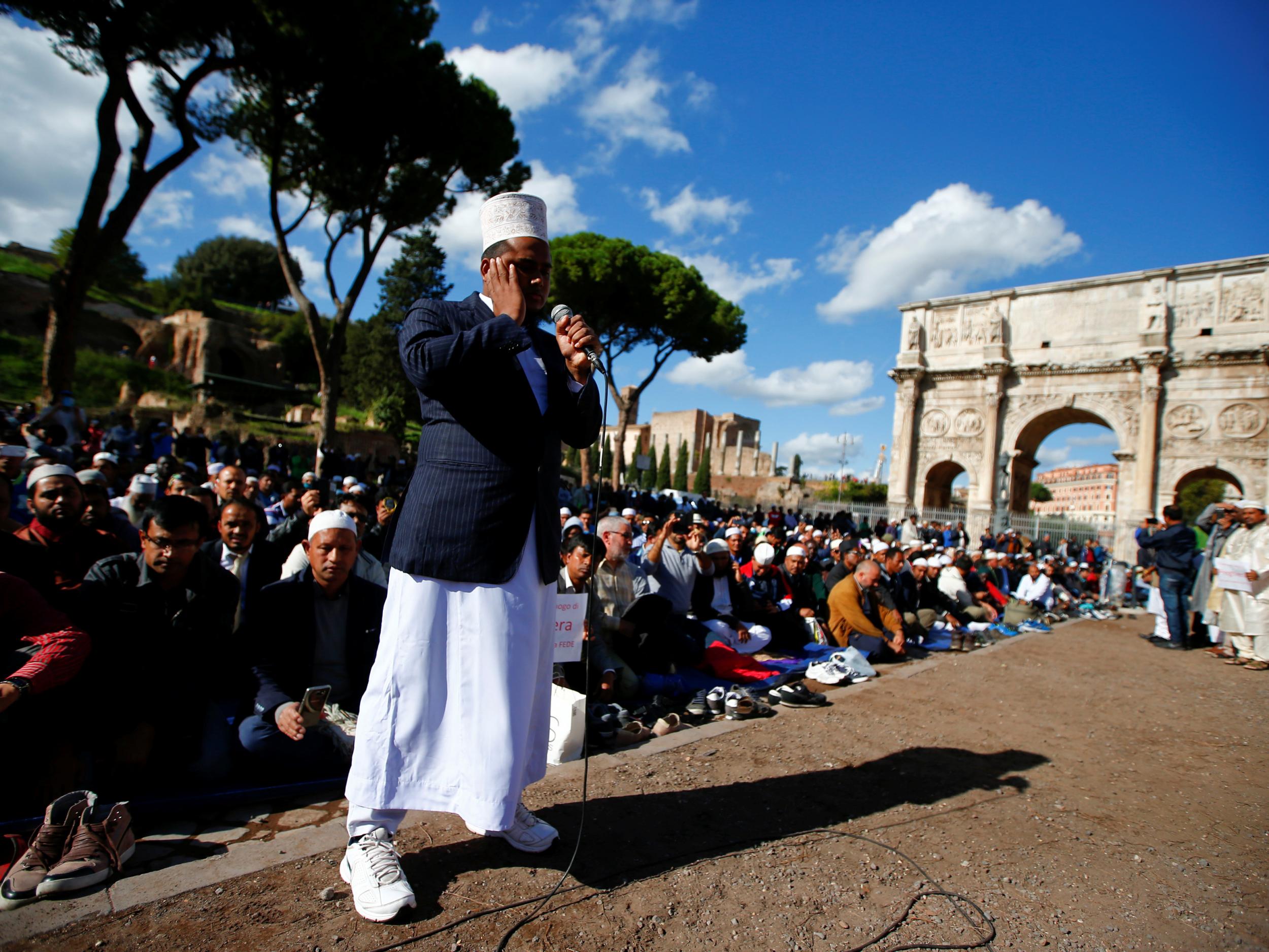 An estimated 1.6 million Muslims live in Italy, yet there are only eight official mosques